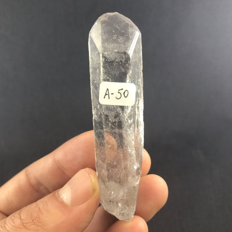 Grey Laser Quartz - Enchanted Crystal