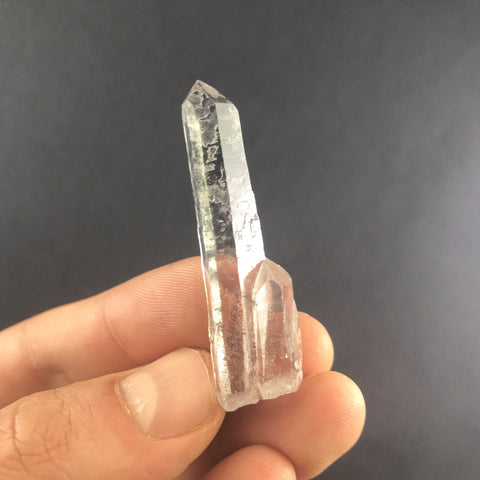 Grey Laser Quartz - Enchanted Crystal