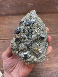 Pyrite with Quartz and Galena (N-12)